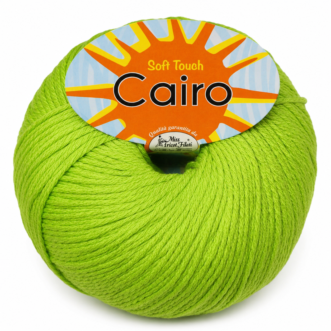 Cotone Cairo - Miss Tricot Filati - Colore: 28 - VERDE - by LacariaRicami.Store