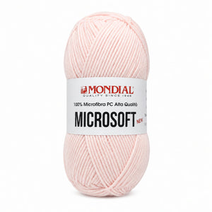 Lana MICRO SOFT NEW - MONDIAL - Colore: 295 - ROSINO - by LacariaRicami.Store
