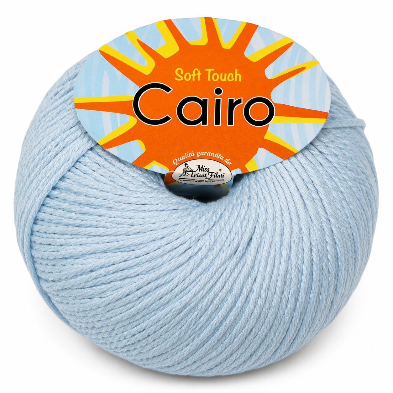 Cotone Cairo - Miss Tricot Filati - Colore: 29 - AZZURRO BABY - by LacariaRicami.Store