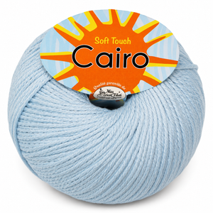 Cotone Cairo - Miss Tricot Filati - Colore: 29 - AZZURRO BABY - by LacariaRicami.Store