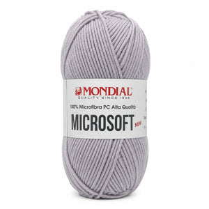 Lana MICRO SOFT NEW - MONDIAL - Colore: 304 - ACQUA DI LAVANDA - by LacariaRicami.Store