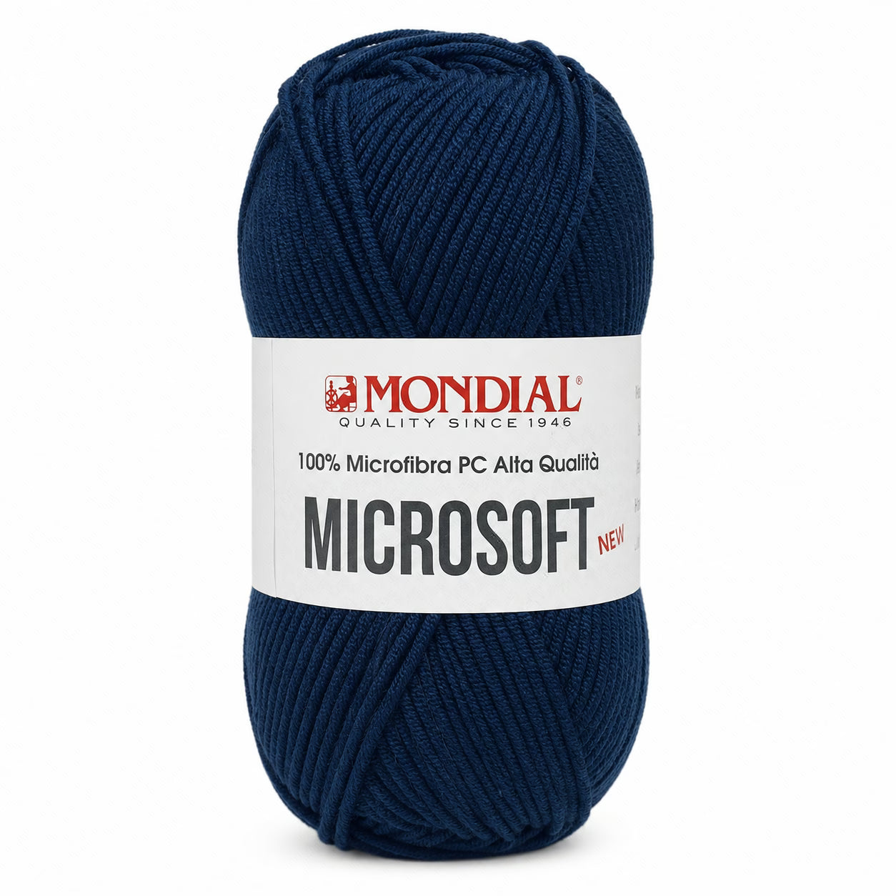 Lana MICRO SOFT NEW - MONDIAL - Colore: 306 - BLU NAVY SCURO - by LacariaRicami.Store