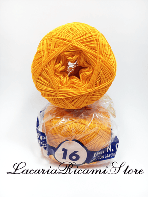 COTONE "AMBRA" 16 – Cucirini Tre Stelle 307 - ARANCIO (50 grammi)