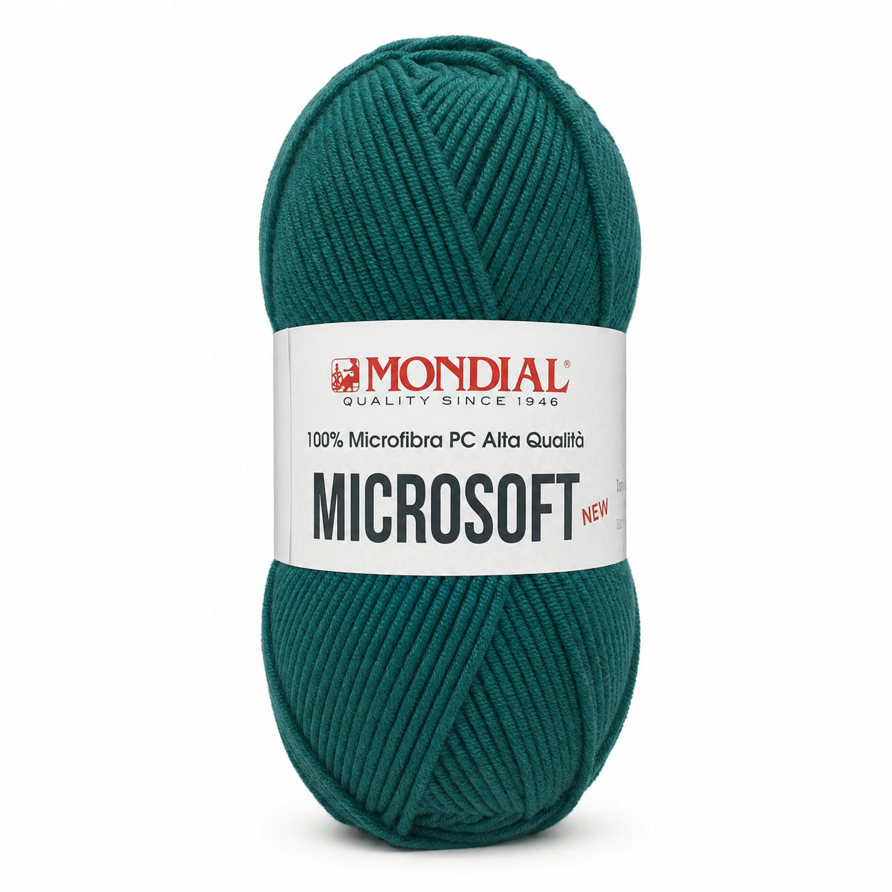Lana MICRO SOFT NEW - MONDIAL - Colore: 308 - CODA DI PAVONE - by LacariaRicami.Store