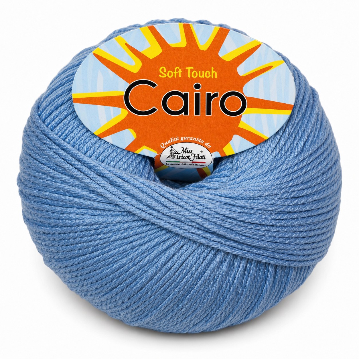 Cotone Cairo - Miss Tricot Filati - Colore: 30 - AZZURRO - by LacariaRicami.Store