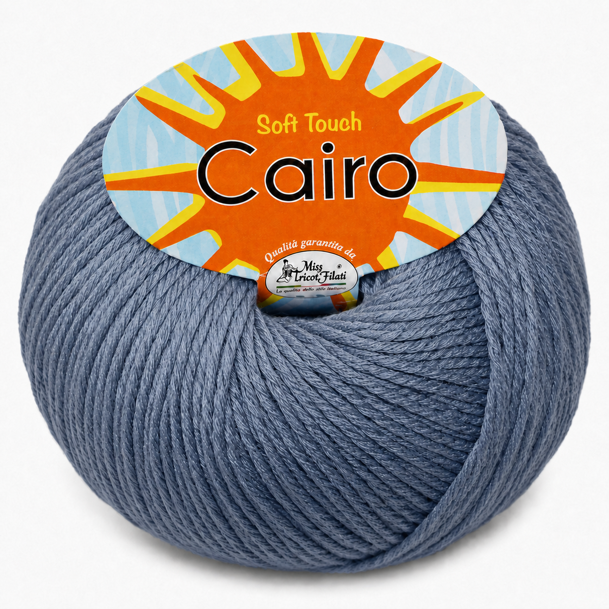 Cotone Cairo - Miss Tricot Filati - Colore: 31 - CELESTE SCURO - by LacariaRicami.Store