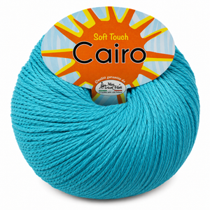 Cotone Cairo - Miss Tricot Filati - Colore: 33 - TURCHESE - by LacariaRicami.Store