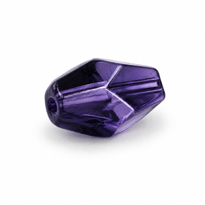 PERLE Cristallo Bicono 10x7mm - Colore: 214-B34 - VIOLA AMETISTA INTENSO - by LacariaRicami.Store