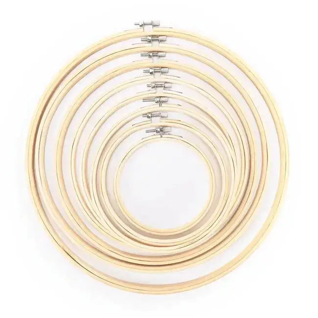 TELAIO CIRCOLARE BAMBOO - - LacariaRicami.Store