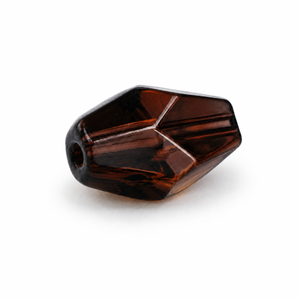 PERLE Cristallo Bicono 10x7mm - Colore: 214-B39 - MARRONE MOGANO - by LacariaRicami.Store