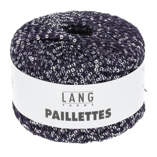0035 - BLU/PAILLETTES ARGENTO