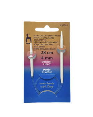 FERRI CIRCOLARI Calze 28 CM - Pony - - LacariaRicami.Store