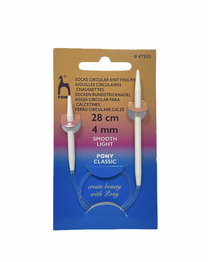 FERRI CIRCOLARI Calze 28 CM - Pony - - LacariaRicami.Store