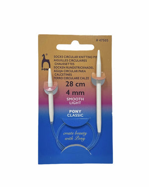FERRI CIRCOLARI Calze 28 CM - Pony - - LacariaRicami.Store