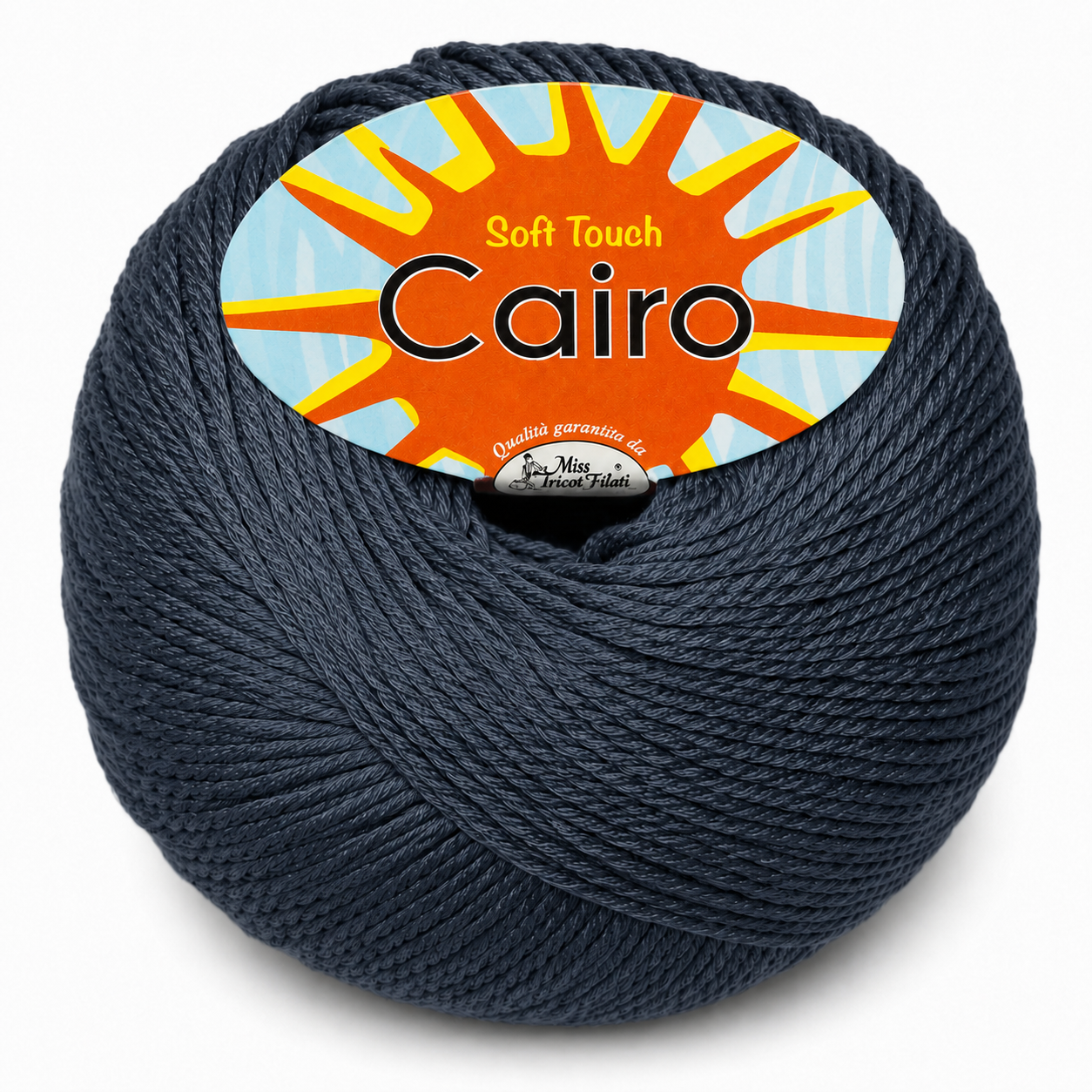 Cotone Cairo - Miss Tricot Filati - Colore: 41 - GRIGIO PIOMBO - by LacariaRicami.Store