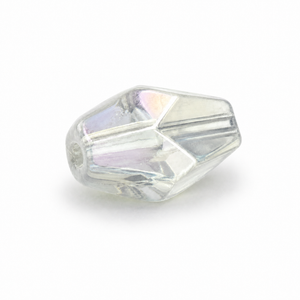 PERLE Cristallo Bicono 10x7mm - Colore: 214-B43 - TRASPARENTE IRIDESCENTE - by LacariaRicami.Store