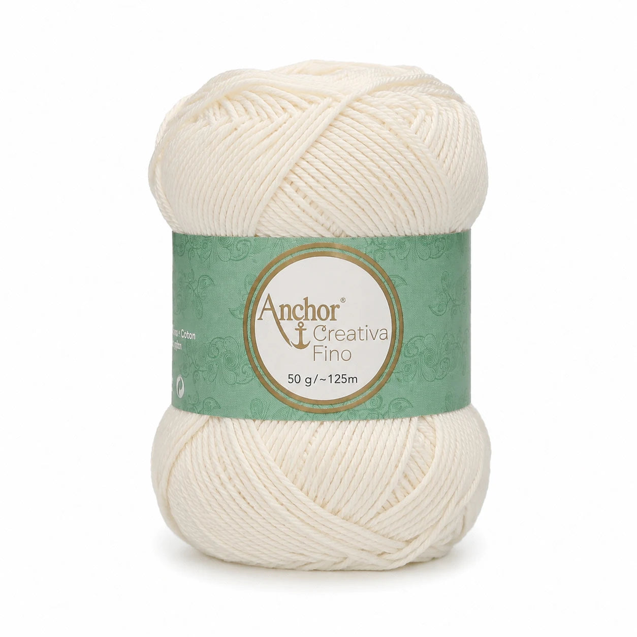 Cotone CREATIVA FINO - ANCHOR - Colore: 0105 - NATURA - by LacariaRicami.Store