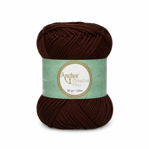Cotone CREATIVA FINO - ANCHOR - Colore: 0162 - CAFFÉ - by LacariaRicami.Store