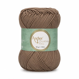 Cotone CREATIVA FINO - ANCHOR - Colore: 0254 - TORTORA - by LacariaRicami.Store