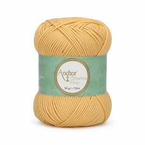 Cotone CREATIVA FINO - ANCHOR - Colore: 0306 - MIELE - by LacariaRicami.Store