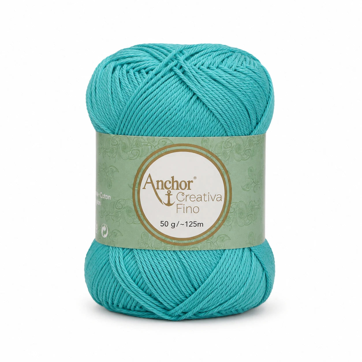 Cotone CREATIVA FINO - ANCHOR - Colore: 0353 - GIADA - by LacariaRicami.Store