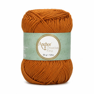 Cotone CREATIVA FINO - ANCHOR - Colore: 0383 - CANNELLA - by LacariaRicami.Store