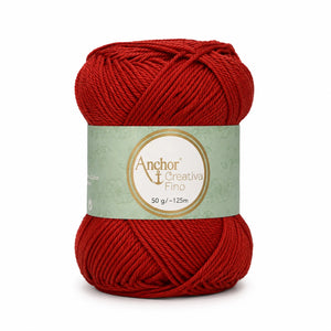 Cotone CREATIVA FINO - ANCHOR - Colore: 0388 - TERRACOTTA - by LacariaRicami.Store