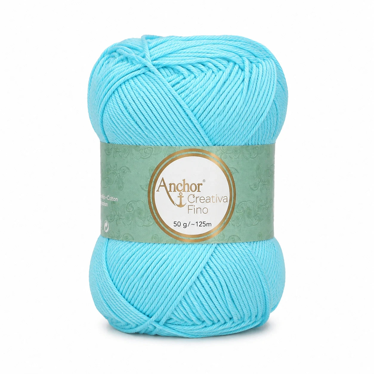 Cotone CREATIVA FINO - ANCHOR - Colore: 0397 - ACQUA - by LacariaRicami.Store
