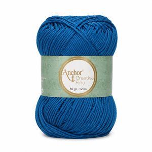 Cotone CREATIVA FINO - ANCHOR - Colore: 0400 - OCEANO - by LacariaRicami.Store
