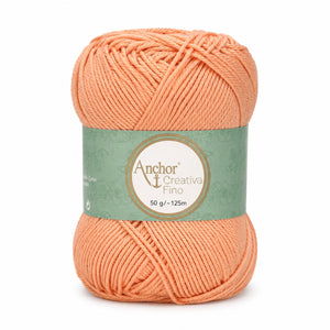 Cotone CREATIVA FINO - ANCHOR - Colore: 0401 - ALBICOCCA - by LacariaRicami.Store