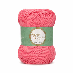 Cotone CREATIVA FINO - ANCHOR - Colore: 0409 - ROSA - by LacariaRicami.Store