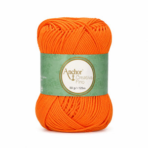 Cotone CREATIVA FINO - ANCHOR - Colore: 0411 - MANGO - by LacariaRicami.Store