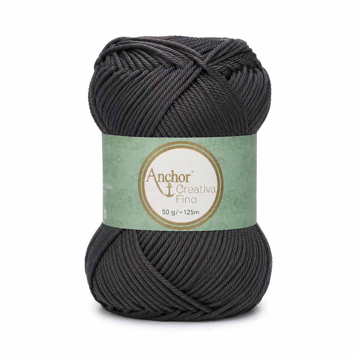 Cotone CREATIVA FINO - ANCHOR - Colore: 0428 - GRIGIO SCURO - by LacariaRicami.Store