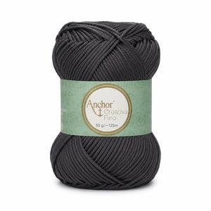 Cotone CREATIVA FINO - ANCHOR - Colore: 0428 - GRIGIO SCURO - by LacariaRicami.Store
