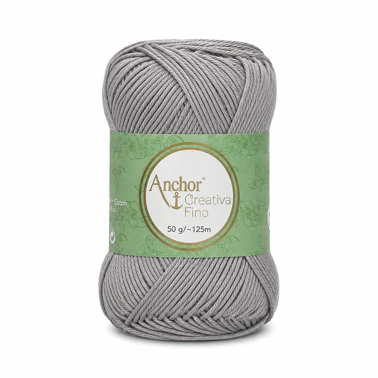 Cotone CREATIVA FINO - ANCHOR - Colore: 0435 - GRIGIO FUMO - by LacariaRicami.Store