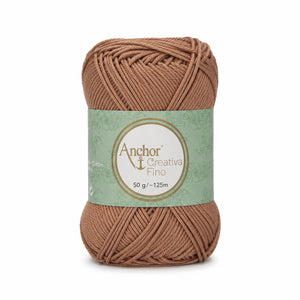 Cotone CREATIVA FINO - ANCHOR - Colore: 0438 - AMBRA FORTE - by LacariaRicami.Store