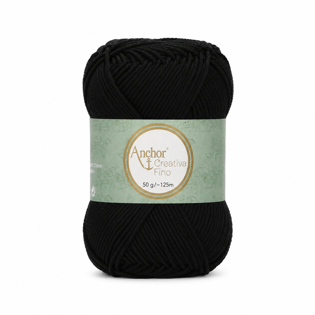 Cotone CREATIVA FINO - ANCHOR - Colore: 1332 - NERO - by LacariaRicami.Store