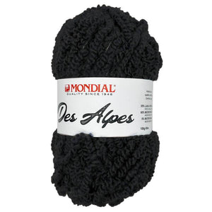 Microfibra DES ALPES - MONDIAL - 469 - NERO - LacariaRicami.Store