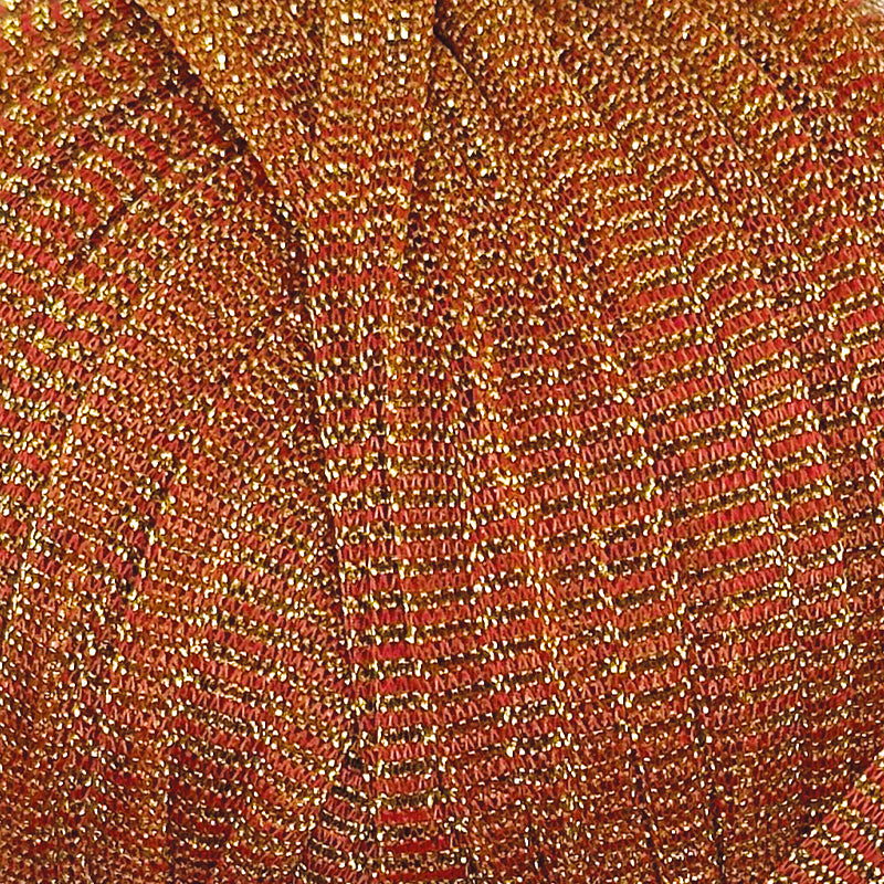 Microfibra KALEIDO - MONDIAL - 489 - ARANCIO/ORO - LacariaRicami.Store