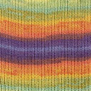 Microfibra HAPPY COLOUR - MONDIAL - 495 - ARANCIO/ACIDO/VIOLA/GIALLO - LacariaRicami.Store