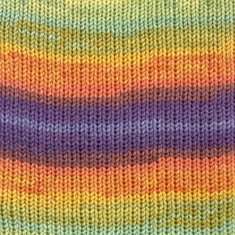 Microfibra HAPPY COLOUR - MONDIAL - 495 - ARANCIO/ACIDO/VIOLA/GIALLO - LacariaRicami.Store