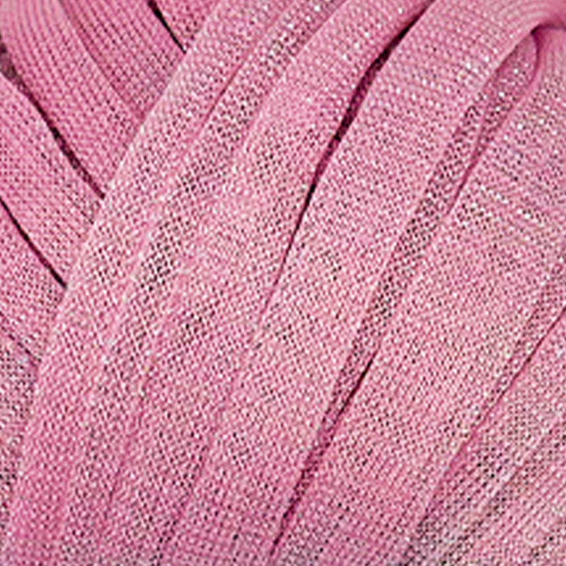 Microfibra KALEIDO - MONDIAL - 495 - ROSA BRILLANTE/ARGENTO - LacariaRicami.Store