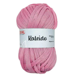 Microfibra KALEIDO - MONDIAL - 495 - ROSA BRILLANTE/ARGENTO - LacariaRicami.Store