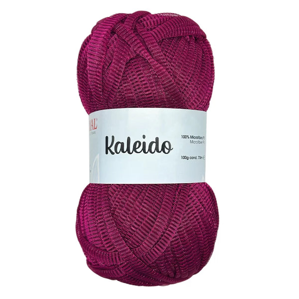 Filo di magenta per Microfibra KALEIDO MONDIAL, perfetto per maglieria e creazioni