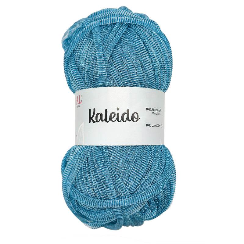 Microfibra KALEIDO - MONDIAL - 499 - AZZURRO/OCEANO - LacariaRicami.Store