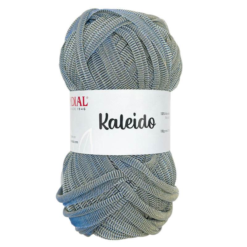 Microfibra KALEIDO - MONDIAL - 502 - INDACO/ORO - LacariaRicami.Store