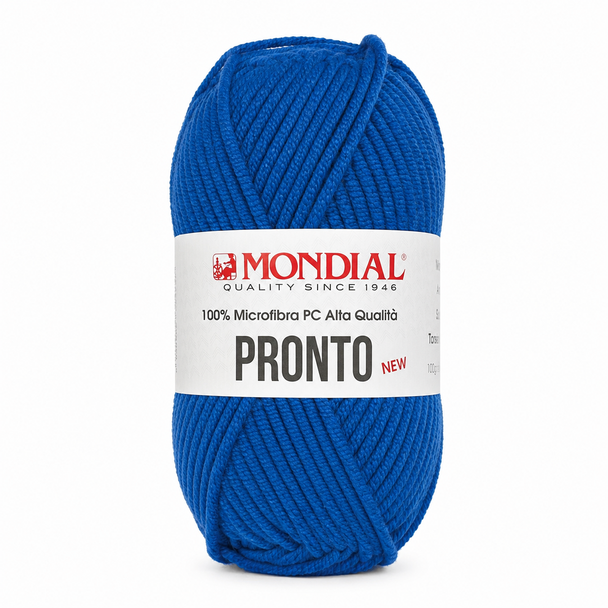 Lana PRONTO NEW - MONDIAL - Colore: 507 - GENZIANA - by LacariaRicami.Store