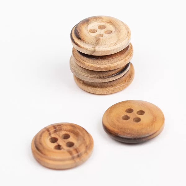 Bottone LEGNO DI ULIVO | Essenziale