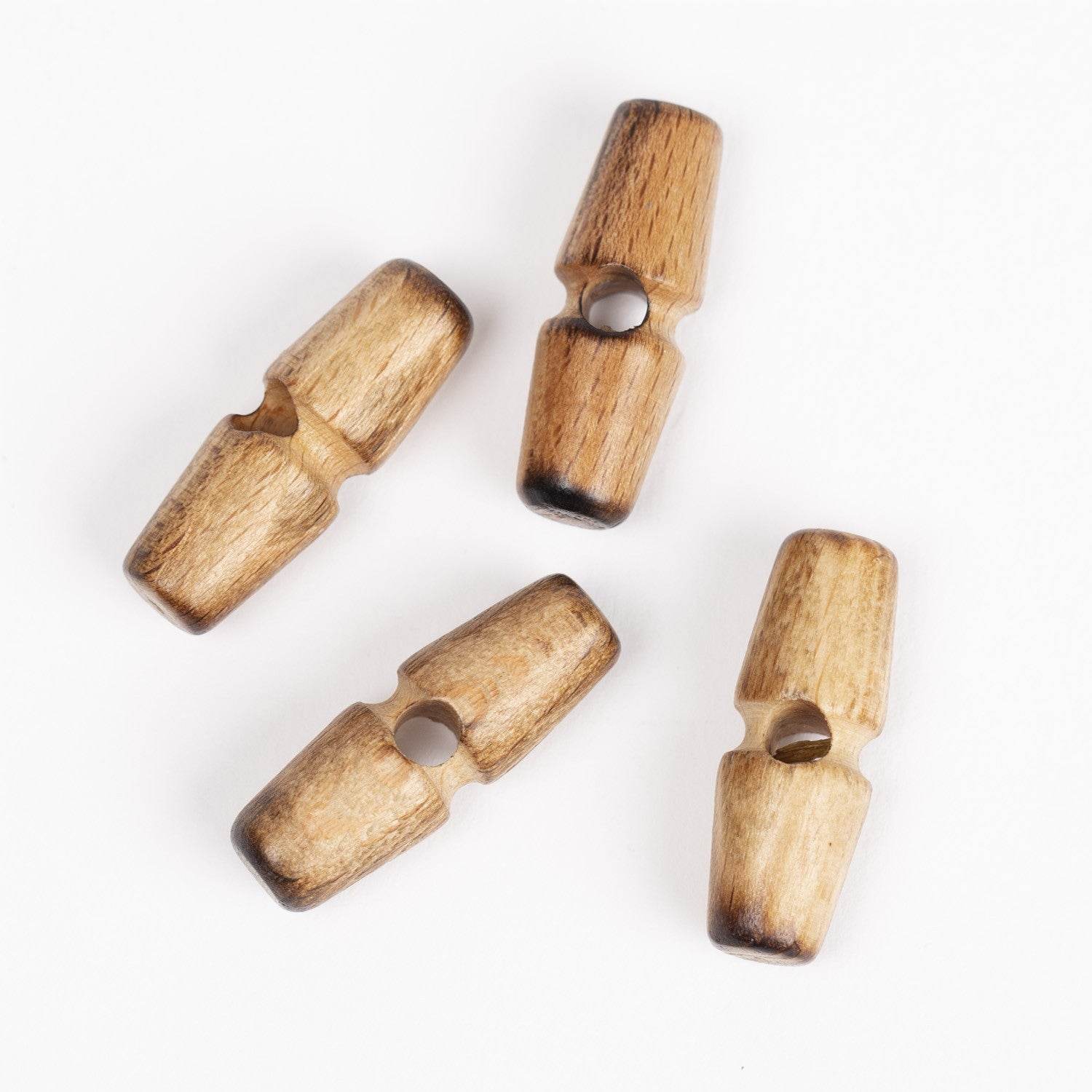 Bottone LEGNO DI ULIVO - ALAMARI - 30mm - - LacariaRicami.Store