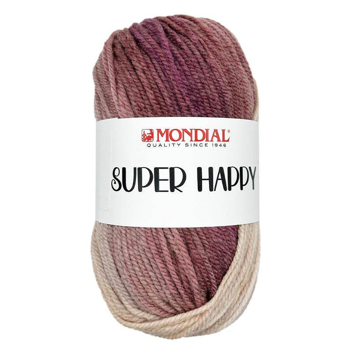 Microfibra SUPER HAPPY - MONDIAL - LacariaRicami.Store - 520 - PANNA/MALVA